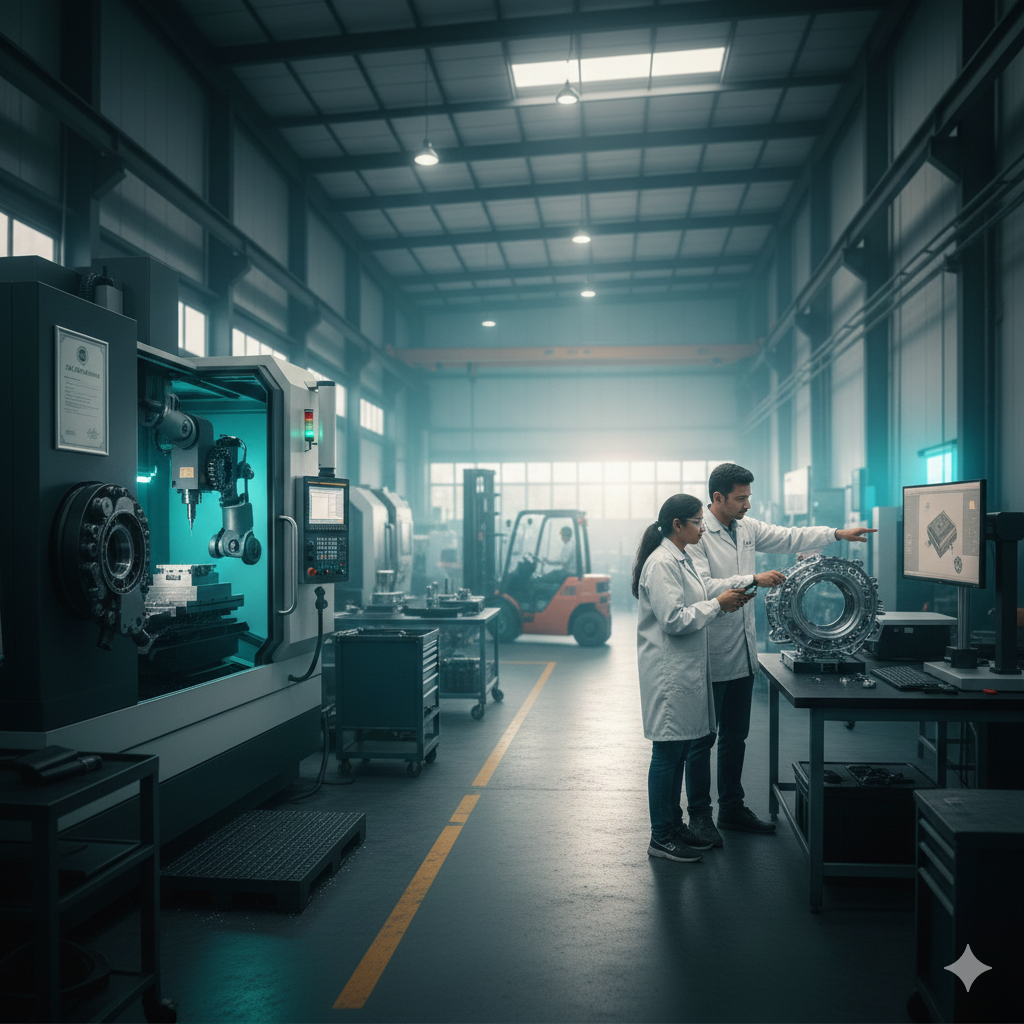 Industrial manufacturing facility